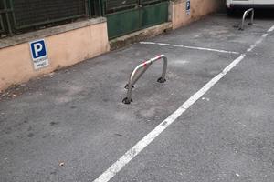 Posto auto esterno Via Volta