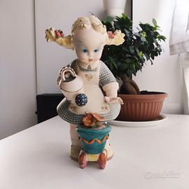 Statua Bambina Trecce - Tosin La Freccia Ep. Lenci