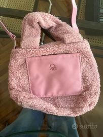 Borsetta Benetton rosa