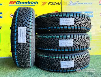 X4: Invernali 155/65R14 75T-GOODYEAR- al 85% e 92%