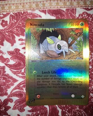 Carta Pokemon Nincada 68/97 Reverse Foil Ex Dragon