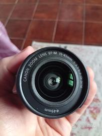Canon EOS M100 + 15-45mm pari al nuovo
