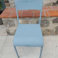 Sedia in metallo