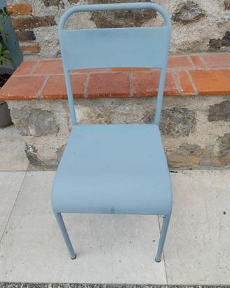 Sedia in metallo