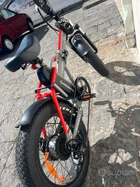 Bici elettrica E-BIKE pieghevole Nuova