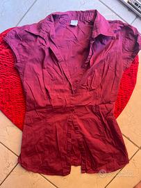 Camicia maniche corte
