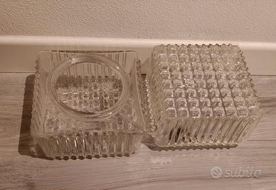 lLampade  plafoniere modernariato vintage quadrata