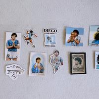 Lotto 10 stickers Maradona Napoli Argentina 🇦🇷 a