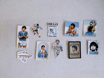 Lotto 10 stickers Maradona Napoli Argentina 🇦🇷 a