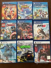 Giochi ps4 e ps5