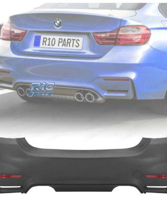 PARAURTI POSTERIORE BMW F32 F33 LOOK M4 00---00