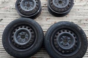 N°4 cerchi Fiat 13" con 4 fori 