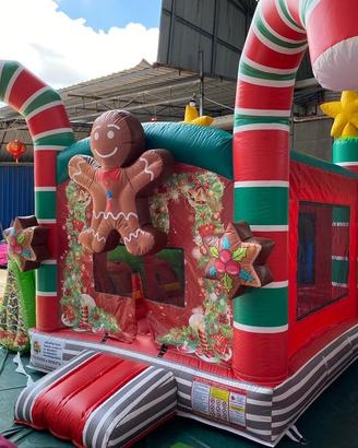 Gonfiabile Tema Natale per bambini