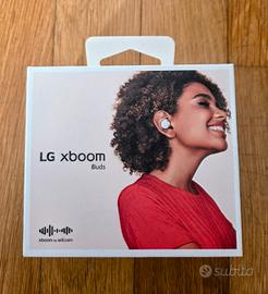 LG xboom Buds bianche