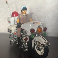 Moto Polizia vintage anni 80 Son-Ai C.I.P Highway