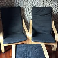 Sdraio e poggia piedi