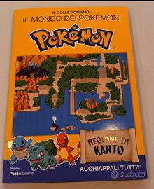 FOLDER FILATELIA POKEMON REGIONE KANTO E HOENN