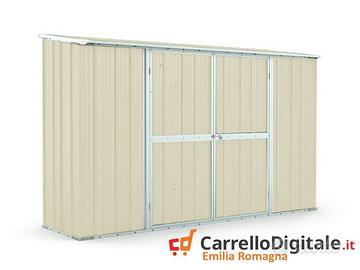 Casetta lamiera per esterno 307x100 avorio