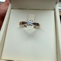 Anello solitario RECARLO