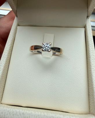 Anello solitario RECARLO