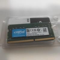 RAM DDR4 SODIMM 8GB 3200mhz Crucial