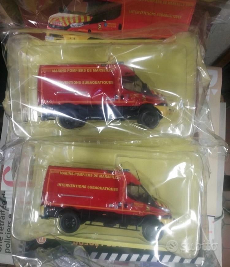 Modellino Iveco Daily 40-8 Camion Pompieri - Hachette 1/43 Diecast