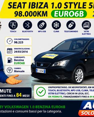 Seat Ibiza 5 Porte Ibiza 1.0 STYLE 5P 75CV UNIPROP