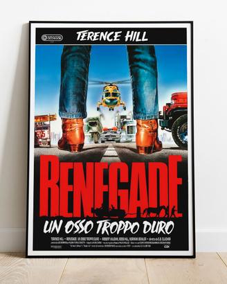 Poster Locandina Film Renegade un osso troppo duro