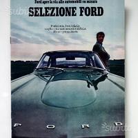 Selezione ford depliant originale anni 60