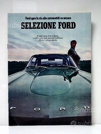 Selezione ford depliant originale anni 60