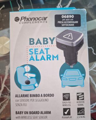 dispositivo anti abbamdono baby stato allarm