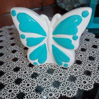 Farfalla in ceramica profumatore con confezione