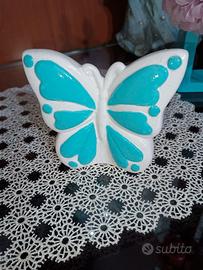 Farfalla in ceramica profumatore con confezione