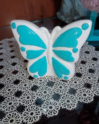 Farfalla in ceramica profumatore con confezione