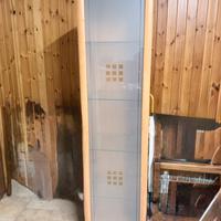 Vetrina legno e vetro