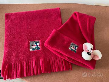 Set Sciarpa + Cappello Diddl Anni 2000 MAI USATO