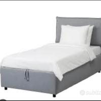 Letto singolo contenitore Ikea.