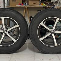 Cerchi da 16 con  gomme M+S  215/70 R16