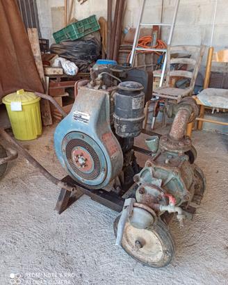 Motopompa Lombardini gasolio