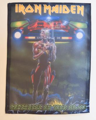Iron Maiden - Somewhere On Tour - toppa o bandiera