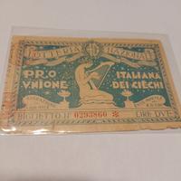 biglietto lotteria nazionale 1932