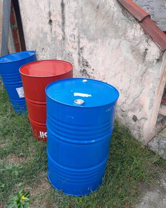 BIDONE FERRO 200 LITRI