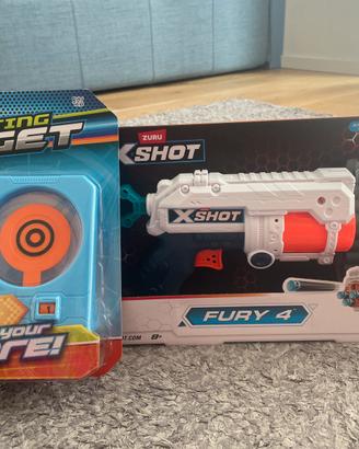 Set X-Shot Zuru (Nerf )e Bersaglio  NUOVO