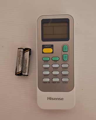 telecomando condizionatore hisense