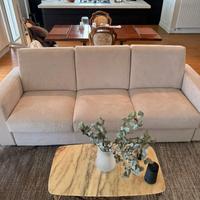 Divano 3 posti 230×90 + poltrona 82×82 coordinata