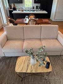 Divano 3 posti 230×90 + poltrona 82×82 coordinata