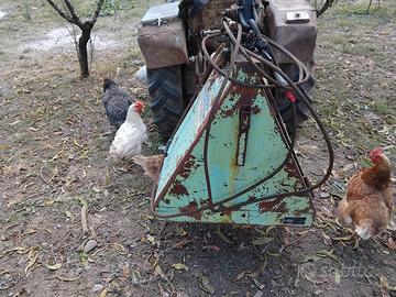 scuotitore a fune per trattore 