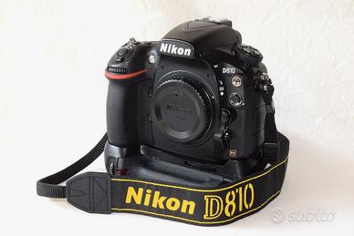 Nikon D810, scatti 22.047, battery grip Patona