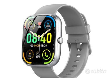 Smartwatch chiamate fitness cardio Silvery (Nuovo)