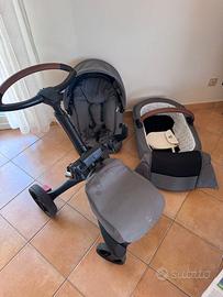 Trio Stokke Xplory X completo + navicella + ovetto